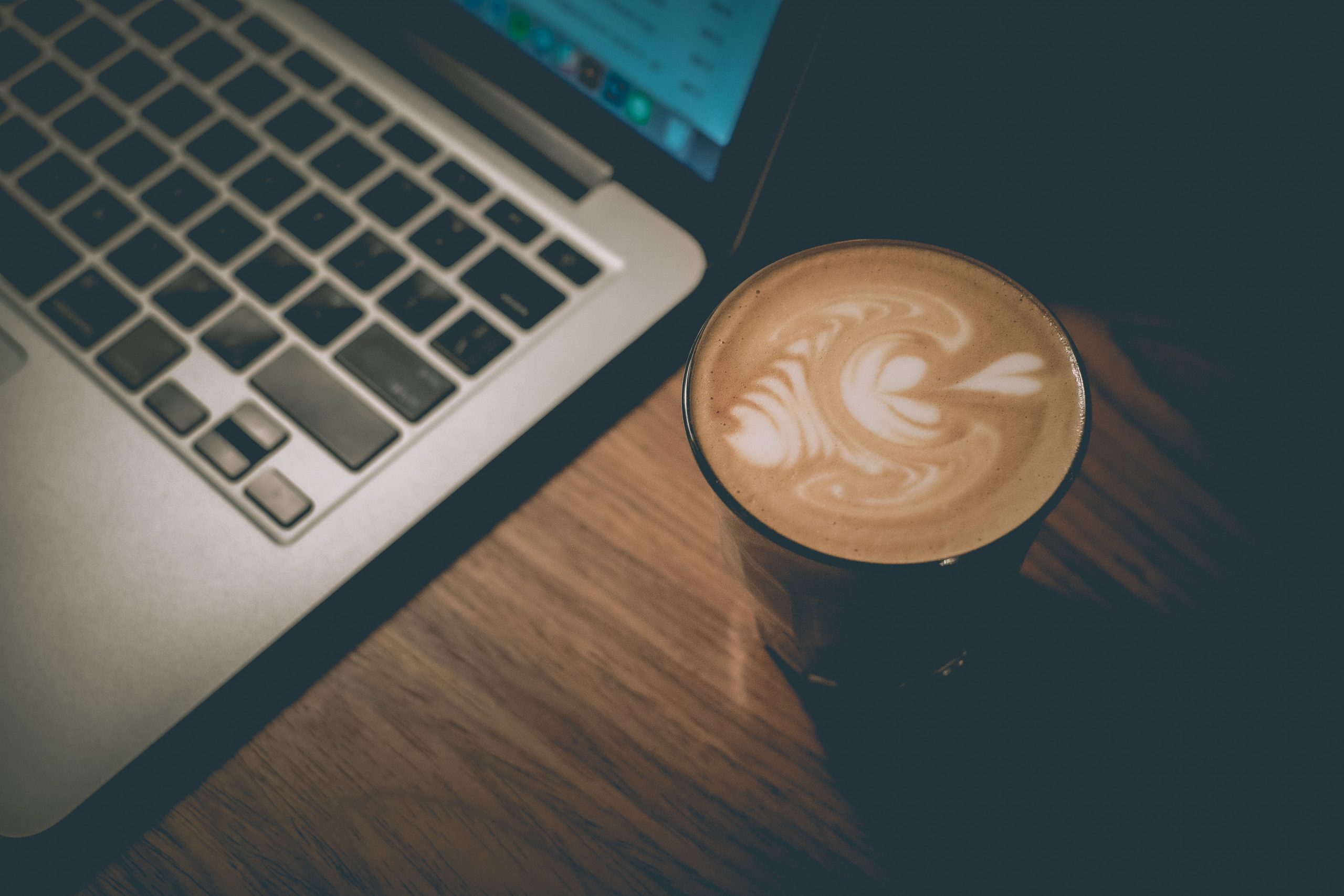 cappuccino with latte art